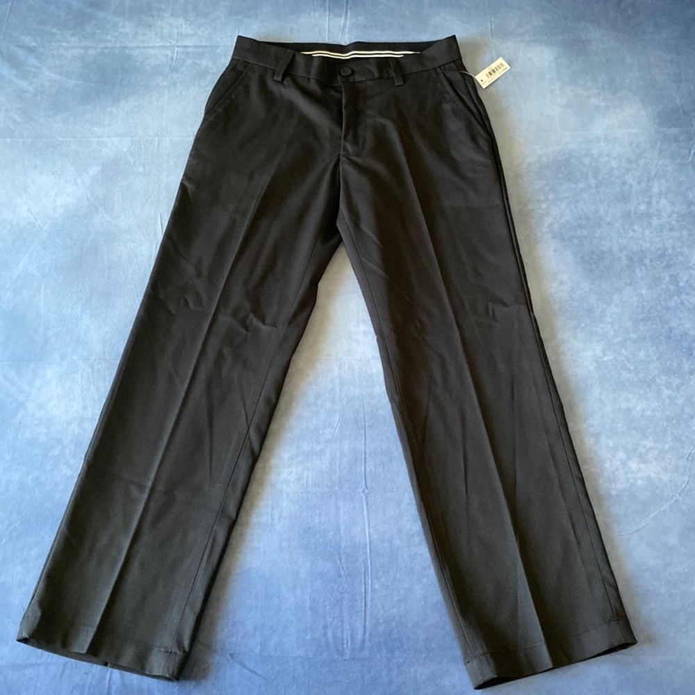 Amazon essentials 28x28 black dress pants